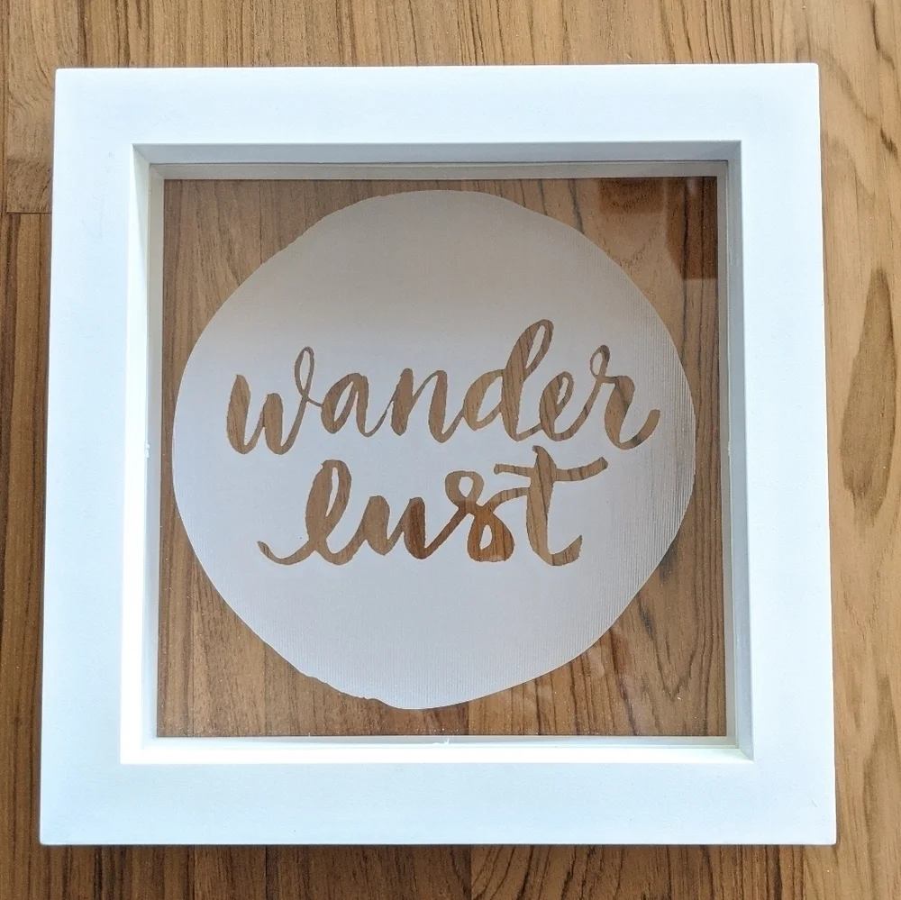 Light-up Wanderlust Frame